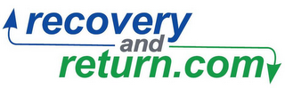 RECOVERY AND RETURN.COM logo