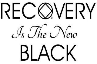 RECOVERY IS THE NEW BLACK logo