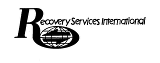 RECOVERY SERVICES INTERNATIONAL logo