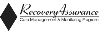 RECOVERYASSURANCE CARE MANAGEMENT & MONITORING PROGRAM logo