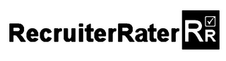RECRUITERRATER RR logo