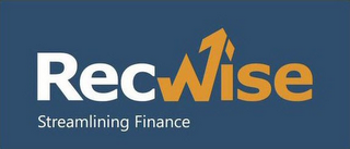 RECWISE STREAMLINING FINANCE logo