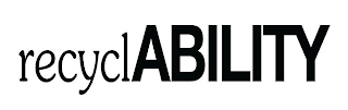 RECYCLABILITY logo