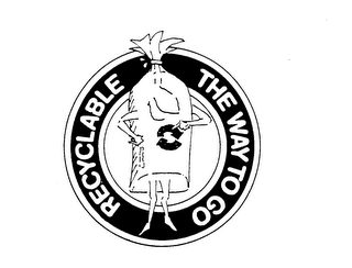 RECYCLABLE THE WAY TO GO logo