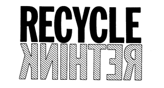 RECYCLE RETHINK logo