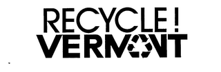 RECYCLE! VERMONT logo