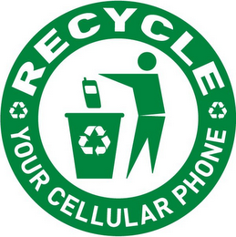 RECYCLE YOUR CELLULAR PHONE logo