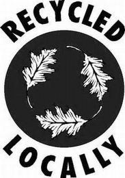 RECYCLED LOCALLY logo