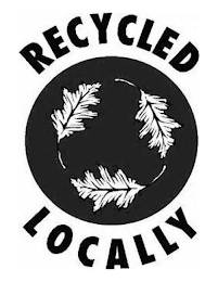 RECYCLED LOCALLY logo