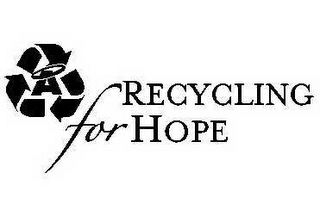 RECYCLING FOR HOPE A logo