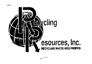 RECYCLING RESOURCES, INC. RECYCLING WASTE INTO PROFITS logo