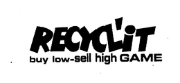 RECYCL'IT BUY LOW-SELL HIGH GAME logo