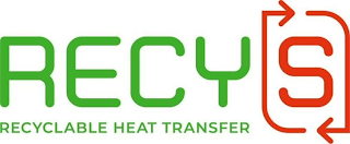 RECYS RECYCLABLE HEAT TRANSFER logo