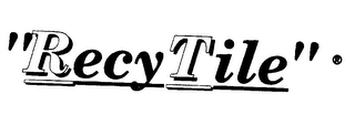 "RECYTILE" logo