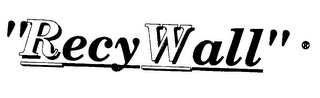 "RECYWALL" logo