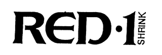 RED 1 SHRINK logo