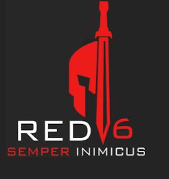 RED 6 SEMPER INIMICUS logo