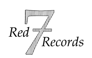 RED 7 RECORDS logo