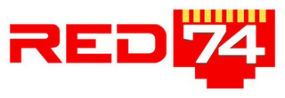 RED 74 logo