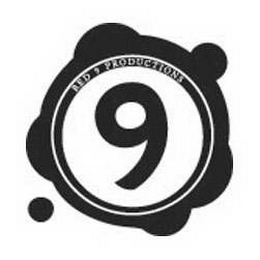 RED 9 PRODUCTIONS 9 logo
