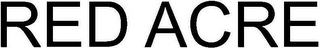 RED ACRE logo