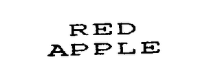 RED APPLE logo