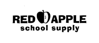 RED APPLE SCHOOL SUPPLY logo