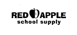 RED APPLE SCHOOL SUPPLY logo