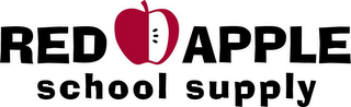 RED APPLE SCHOOL SUPPLY logo