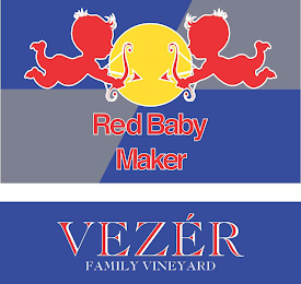 RED BABY MAKER VEZÉR FAMILY VINEYARD logo