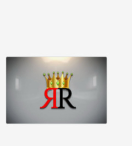 RED BACKWARD R, BLACK FORWARD R logo