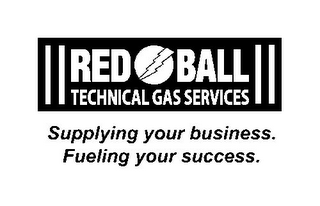 RED BALL TECHNICAL GAS SERVICES SUPPLYING YOUR BUSINESS. FUELING YOUR SUCCESS. logo