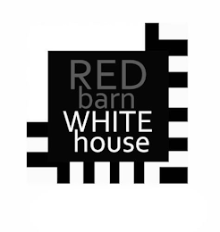 RED BARN WHITE HOUSE logo