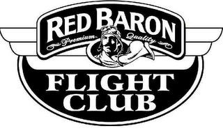 RED BARON FLIGHT CLUB PREMIUM QUALITY logo