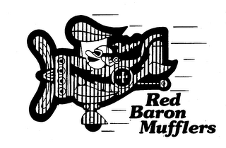 RED BARON MUFFLERS logo