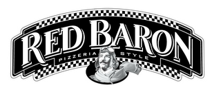 RED BARON PIZZERIA STYLE logo