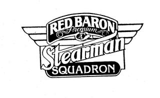 RED BARON PREMIUM STEARMAN SQUADRON logo