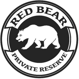 RED BEAR PRIVATE RESERVE logo