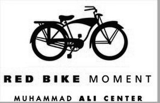 RED BIKE MOMENT MUHAMMAD ALI CENTER logo