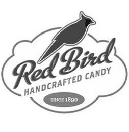 RED BIRD HANDCRAFTED CANDY SINCE 1890 logo