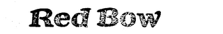 RED BOW logo