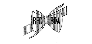 RED BOW logo