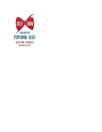 RED BOW HYBRID POPCORN SEED CHESTER HYBRIDS VALPARAISO, IND. logo