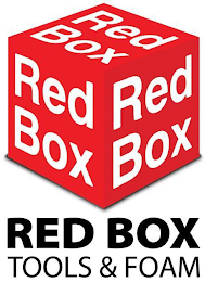 RED BOX RED BOX TOOLS & FOAM logo