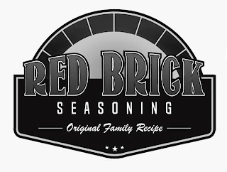 RED BRICK SEASONING ORIGINAL FAMILY RECIPE logo