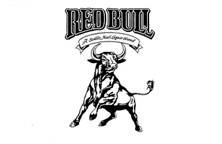 RED BULL A SCHLITZ MALT LIQUOR BRAND logo