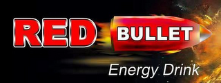 RED BULLET ENERGY DRINK logo