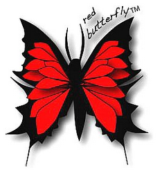 RED BUTTERFLY logo