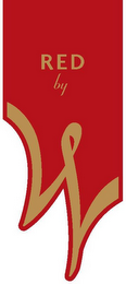 RED BY W logo