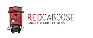 RED CABOOSE FROZEN YOGURT EXPRESS logo